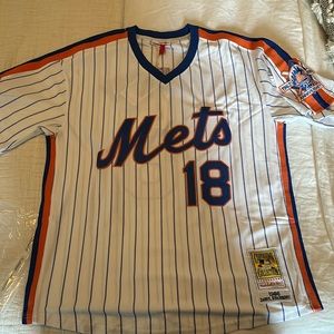 Mitchell & Ness NY Mets Darryl Strawberry Jersey